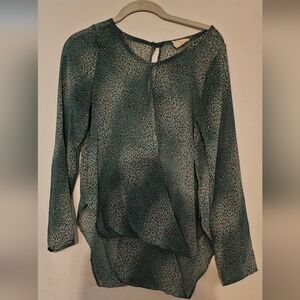 Animal print top size Small